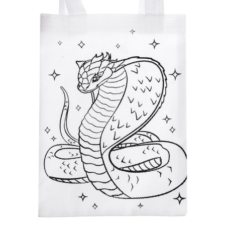 New Year! Shop-chop coloring "Snake", fantasy-2