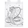 New Year! Shop-chop coloring "Snake", fantasy