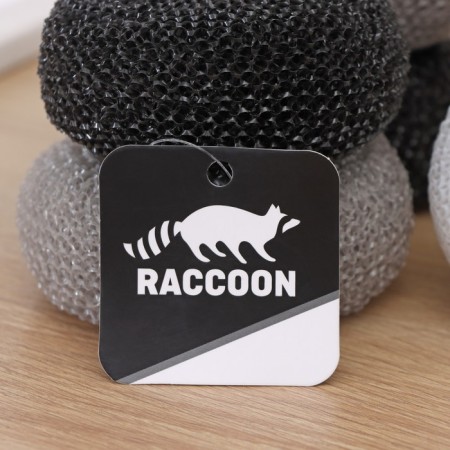 Raccoon Blelk, 9 × 4 cm, set 5 pcs-3