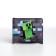 Wormy children's textile "Pixels", 11x9x0.5 cm