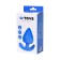 Anal plug Toyfa A-Toys, silicone, blue color, 8.3 cm, d = 4.1 cm