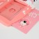 Photo frame plastic 16x11 cm "Tigerok in the cup" pink 29.5x8x19.5 cm