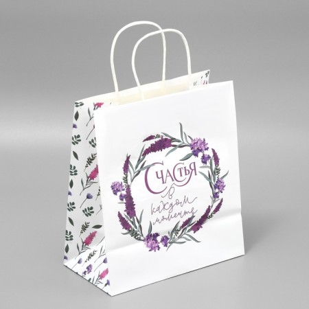 Gift Crafts, packaging, "happiness", flowers, 22 x 25 x 12 cm-4
