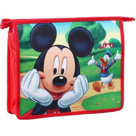 Plastic folder for notebooks A5, on lightning, Mickey Mouse-4