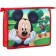 Plastic folder for notebooks A5, on lightning, Mickey Mouse
