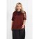 Female jumper, size 42, burgundy color