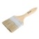 Brush flat tundra, mixed bristles, wooden handle, 3 ", 75 mm