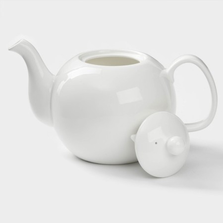 Teapot porcelain blanket Wilmax olivia "Classics", 1.75 l, color white-1