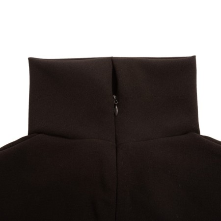 Women's dress Minaku: Green Trend, Black Color, size 48-8