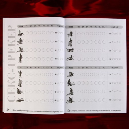 Diary of sex life A5, soft cover, 50 sheets.-4