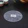 Acrylic substrate, d = 20 cm, h = 0.3 cm, the color is transparent