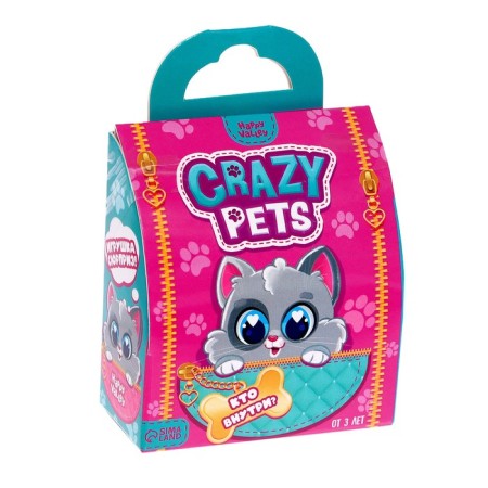 Crazy Pets-Surprise toy, with stickers-3