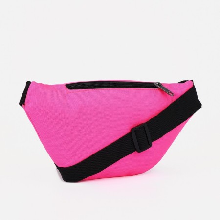 Lightning waist bag, outer pocket, pink color-2