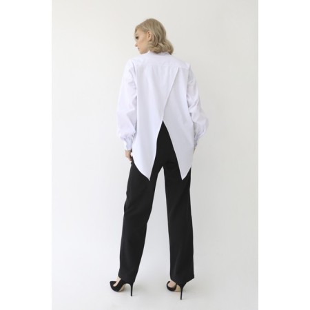 Women's shirt with asymmetric back, size 42-44-4