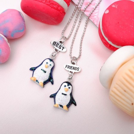 Kuulons Demetrons "Chosenka" Penguinchiki, 2 chains 45 cm, black and white color