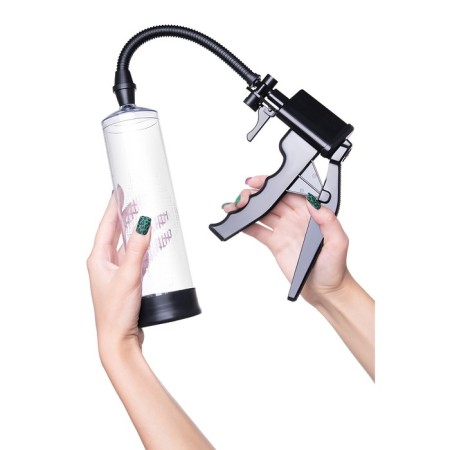 Mechanical pump for the penis Sexus Men Erection Mads, ABS plastic, black, 62 cm-2