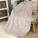 Bluming Casa Conforte Stella Ice Shards 150x200cm, Beige, Flanel 190 gr/m, PE100%