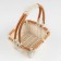 A set of baskets, 3 pcs, 27 × 27 × 9/30 cm, 23 × 23 × 8/25 cm, 20 × 20 × 7/20 cm, rotang