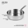 Poster - a stew of stainless steel "GRET" with a heat distribution layer. D = 26 cm, 3.5 l, induction