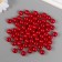 A set of beads "Pearls" d 12 mm, 250 gr, cherry