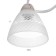 Linda chandelier 2x60W E27 white, gold 47x16x23cm