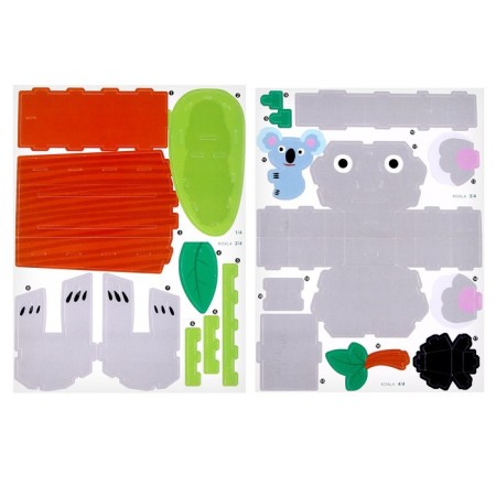 Set for creativity Sector 3d figures "Koala"-1