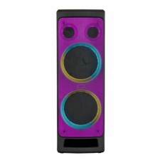 Portable karaoke system Perfeo Top I, 90 W, AUX, USB, SD, BT, 6000 mAh, black