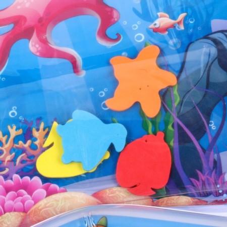 Aquacrice of the inflatable developing water rug "Sea World", 68x50 cm.-3