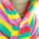 Combiason "Rainbow" with a hood, size 2xl (DS 45 cm, Osh 45 cm, og 55 cm)