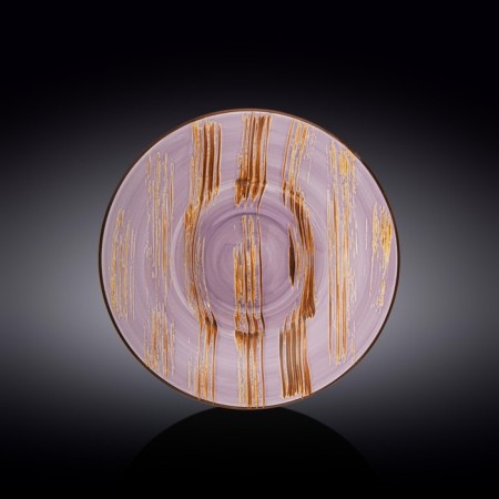 Deep plate Wilmax England Scratch, D = 25.5 cm, 1.5 L, Lavender color