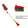 Climart CA-WB-05 snow brush, telescopic with a rotary head, 76-112 cm