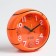 Clock - HELL WITHER "BASTBOL BALL", discrete move, 11 cm, 11.5 x 11.5 cm, aa