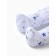 Children's overalls with scratches "Giraffes", white/blue color, height 62