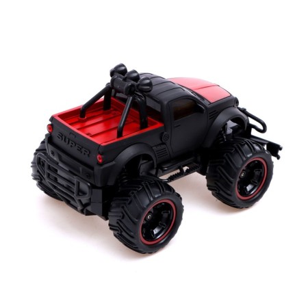 Radio -controlled jeep "Pickup", 1:20, works from the battery, the color is black-2