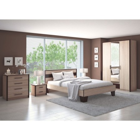 Ashley bedside table, 500 × 364 × 400 mm, color of the wenge / oak sonom-3