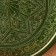Lryagan Round Rishtan Ceramics, Green, 25cm, Mix