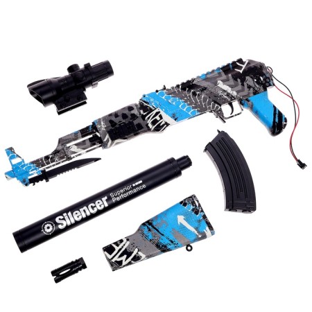 AK-47 automatic machine, works from the battery-25