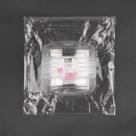 Jars for storing trifles, bilateral, 2 compartments d = 8 × 7 cm-3