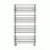 Water towel Terminus "Vent" luxury P20, 500x800 mm, lower connection, chrome