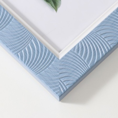 Photo frame plastic 20x25 cm "arc" blue 30x25.5 cm-2