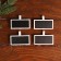 Set of decorative clothespins “Signs” 7 × 4.8 × 1.2 cm, set 4 pcs.
