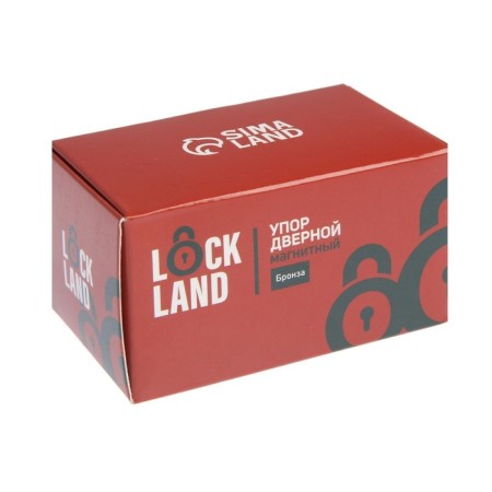 Lockland door magnetic stop, bronze color-7