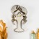 Panel interior polystone "Mirror Cancer" silver 14x3x25 cm