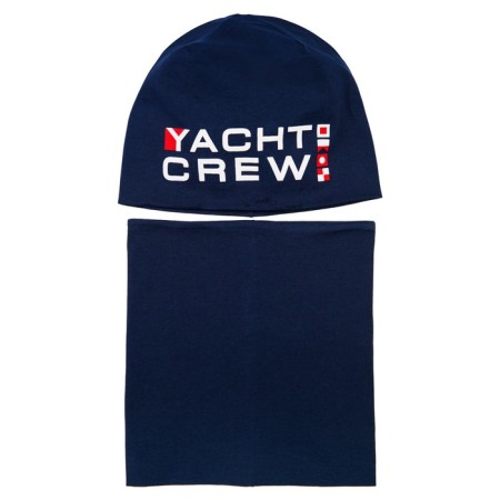 Set for the boy PlayTode: hat and snood, height 52 cm-2