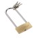 Hinged castle, type 1, 42x90 mm, 3 keys