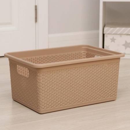 Universal basket Wenge, 20 l, 43 × 30 × 20 cm, beige color