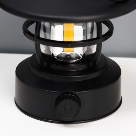 Night Light LED 5W USB AKB Dimmer Black 10x8x13 cm Risalux-5