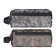 The mild "Millitari" pencil case, 3 departments, 90 x 215 x 80 mm, with a pen, mix