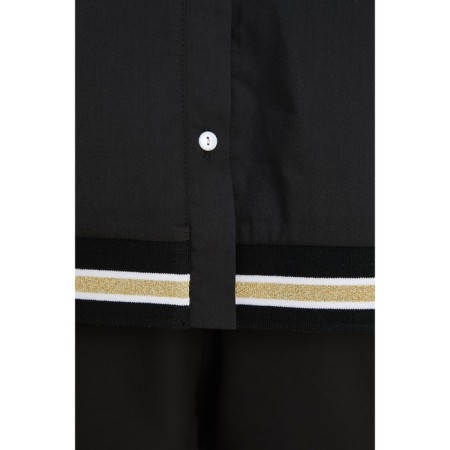 Female shirt, size 54, black color-4