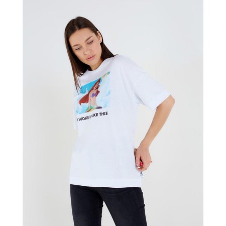T -shirt "Little Mermaid" Oversize Princess, white color-1